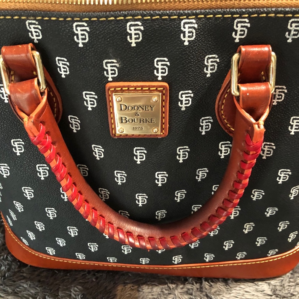 Dooney & Burke SF Giants satchel with wallet